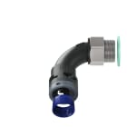 TEAFLEX - CURVA 90 IP68 BN17 M25 NERO M8BBN17M25