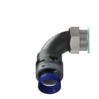 TEAFLEX - CURVA 90 IP68 BN29 PG29 NERO M8BBN29P29