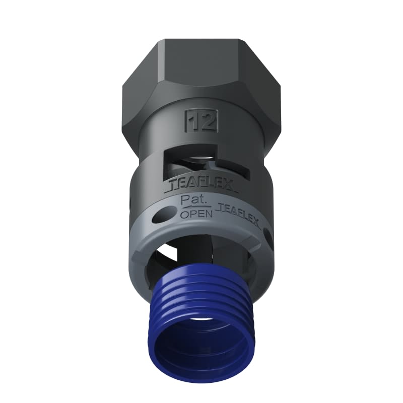 TEAFLEX - FEMM.IP68 SF12 METALLO PG11 M8BSF12P11