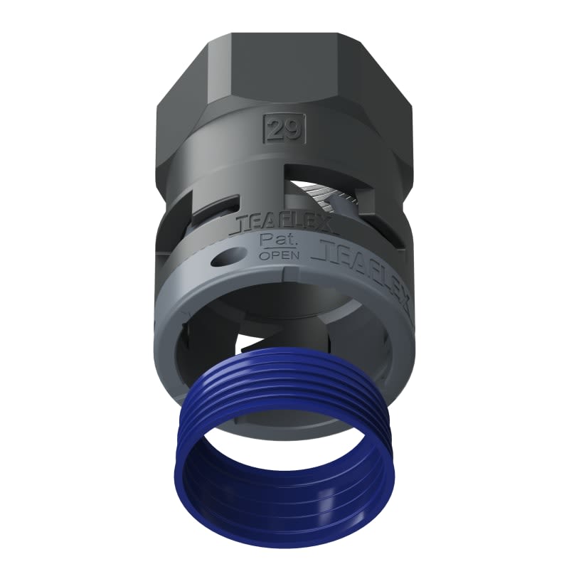 TEAFLEX - FEMM.IP68 SF29 METALLO PG29 M8BSF29P29