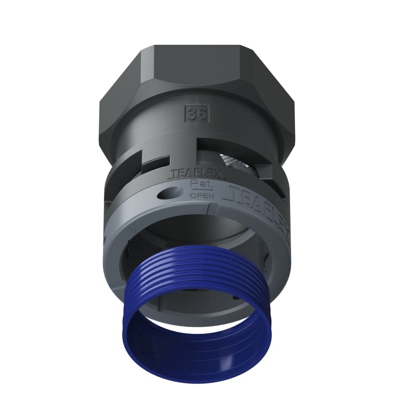 TEAFLEX - FEMM.IP68 SF36 METALLO PG36 M8BSF36P36