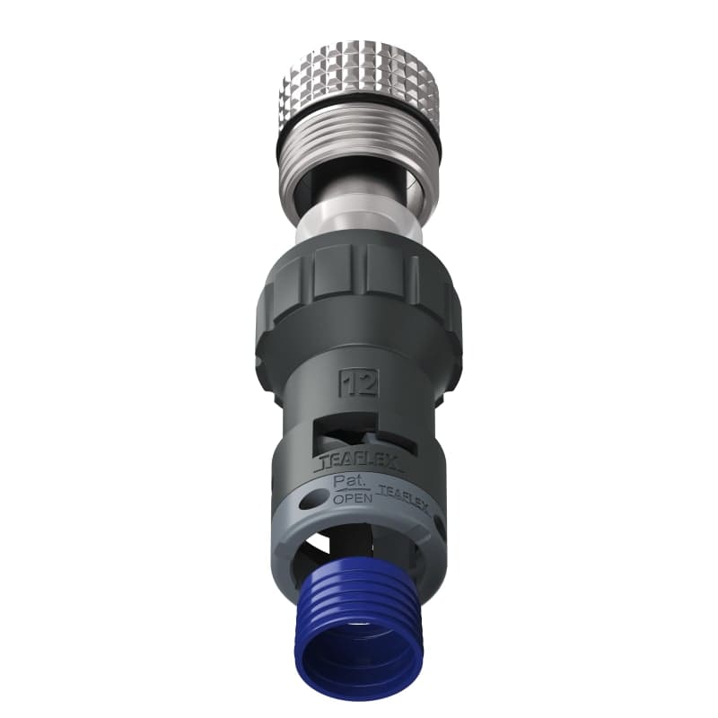 TEAFLEX - RAC.NERO EMC IP68 SF12U 3/4'