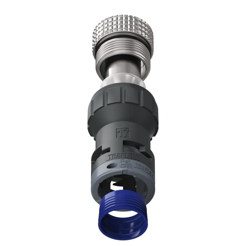 TEAFLEX - RAC.NERO EMC IP68 SF17U 1' M8BSFEMC17U13