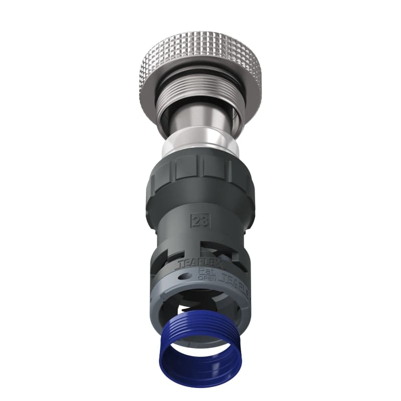 TEAFLEX - RAC.NERO EMC IP68 SF23U 1'3/4