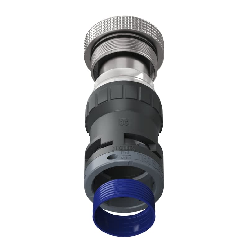 TEAFLEX - RAC.NERO EMC IP68 SF36U 2'1/4 M8BSFEMC36U27