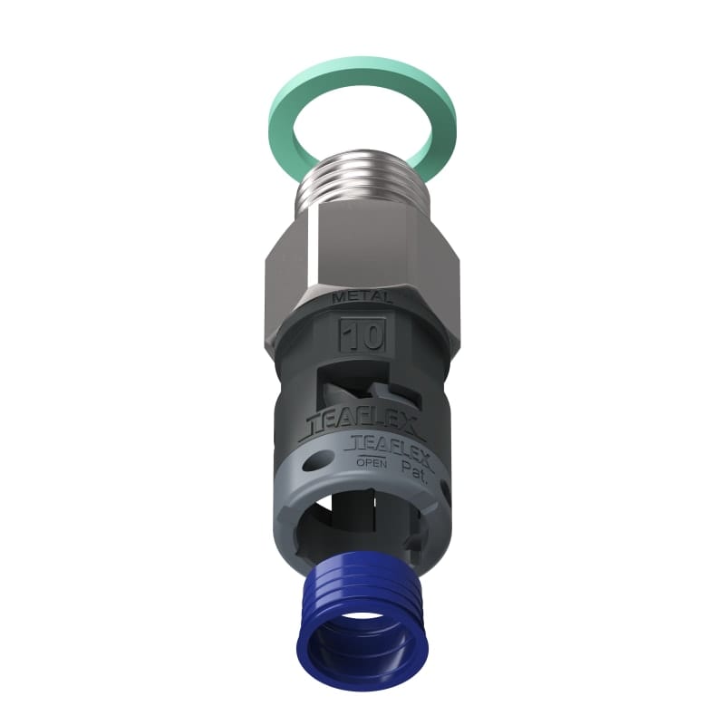 TEAFLEX - RACC.NERO IP68 SM10 M16X1,5