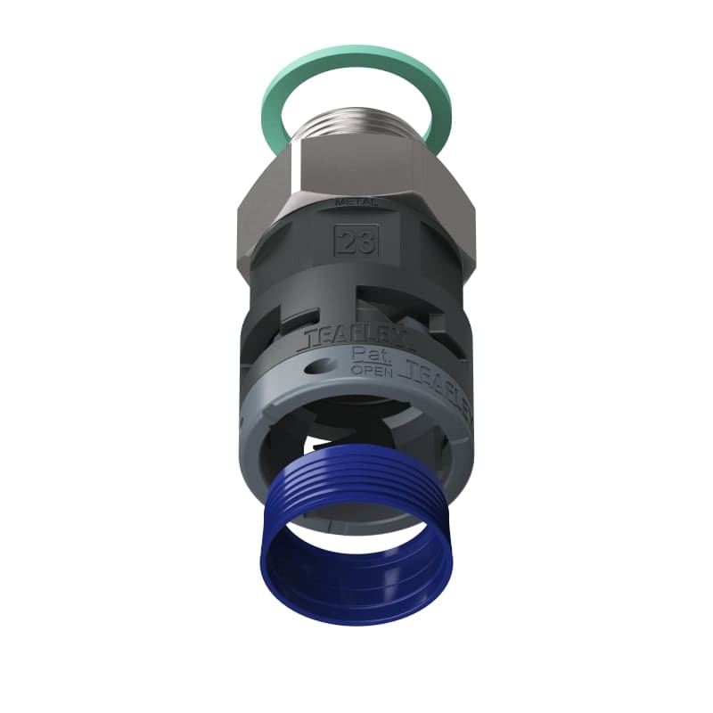 TEAFLEX - RACC.NERO IP68 SM23 M25X1,5