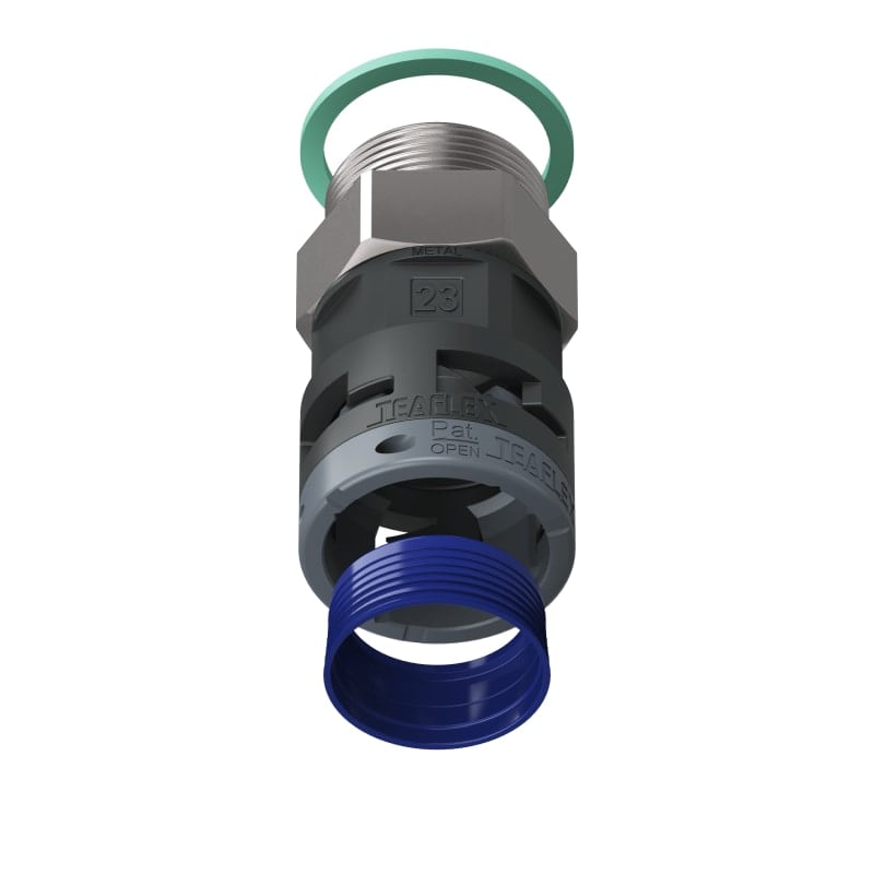 TEAFLEX - RACC.NERO IP68 SM23 M32X1,5