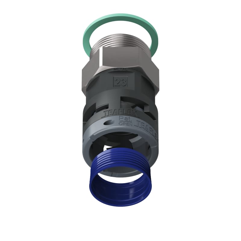 TEAFLEX - RACC.NERO IP68 SM23 M32X1,5