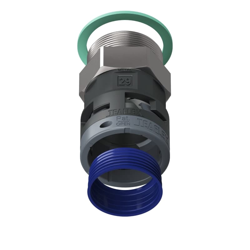TEAFLEX - RACC.NERO IP68 SM29 M40X1,5