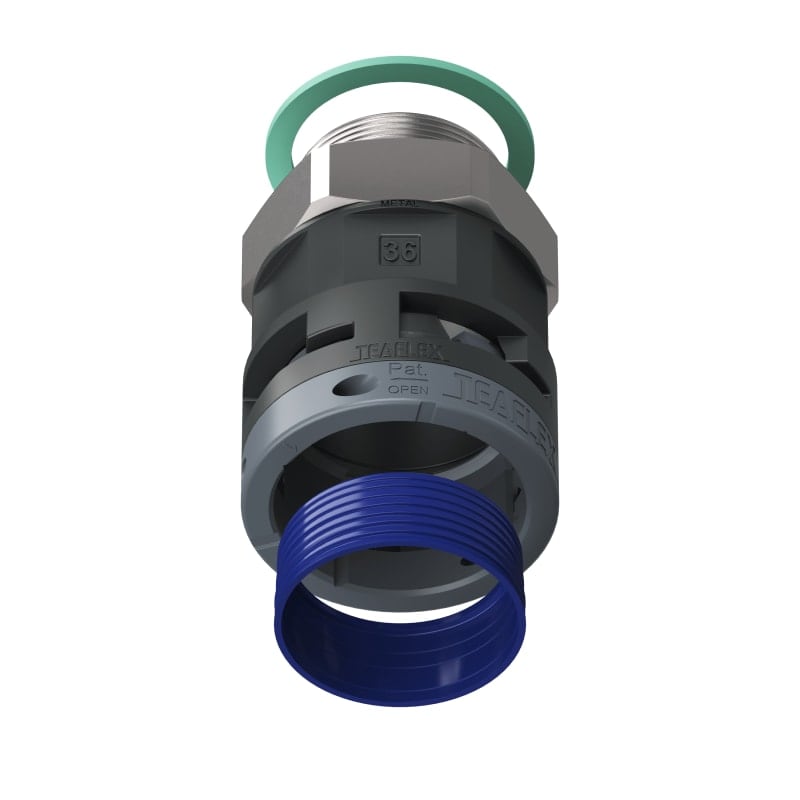 TEAFLEX - RACC.NERO IP68 SM36 M40X1,5