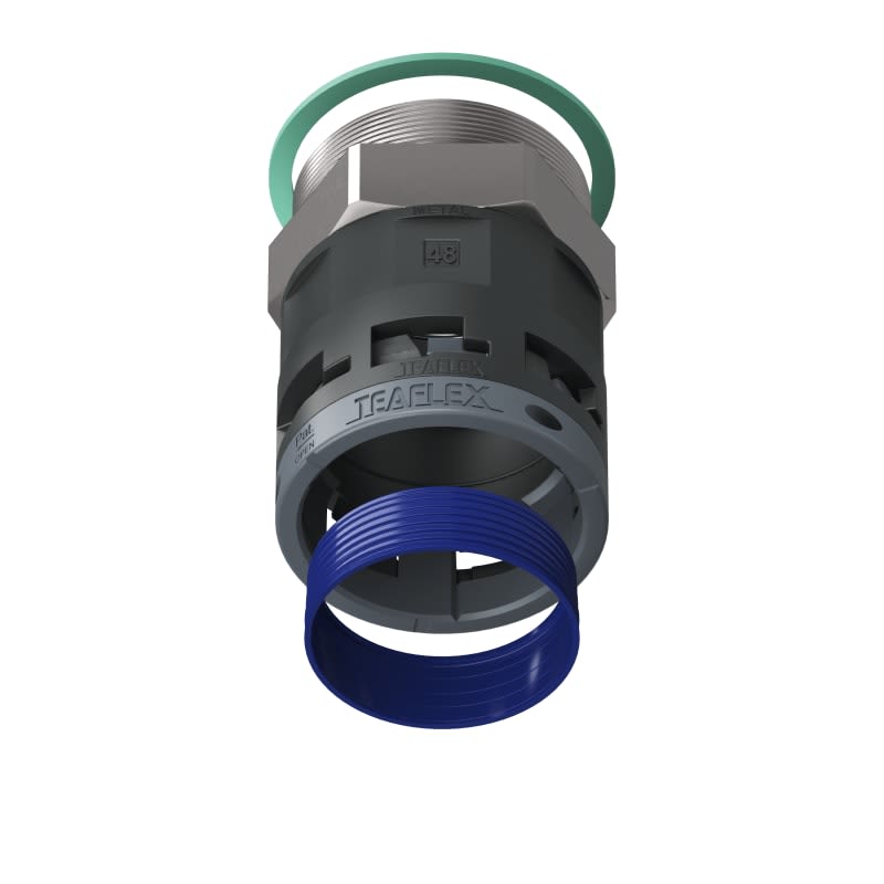 TEAFLEX - RACC.NERO IP68 SM48 M63X1,5 M8BSM48M63