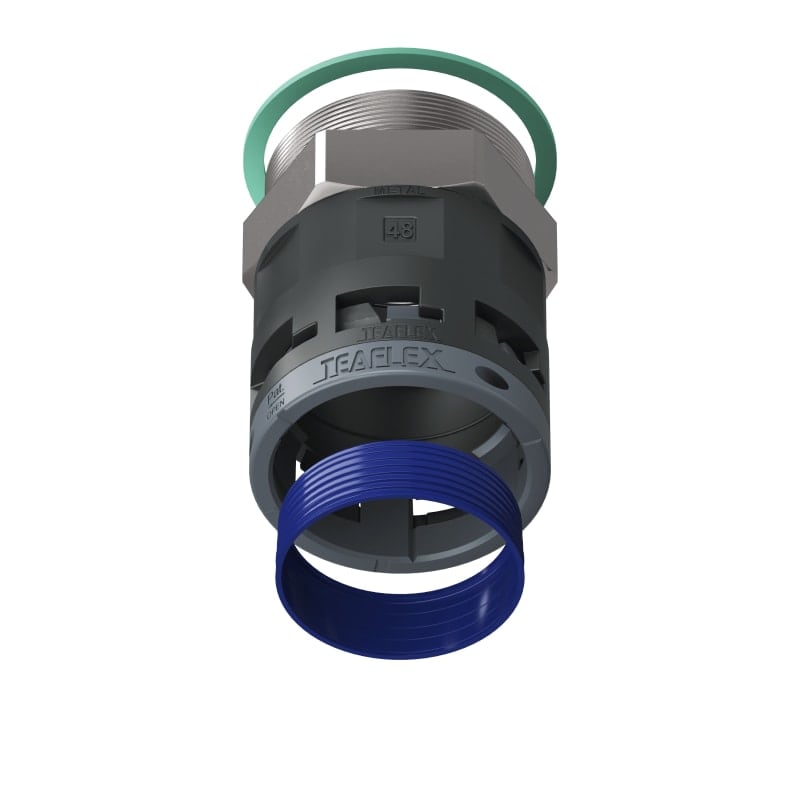 TEAFLEX - RACC.NERO IP68 SM48 M63X1,5