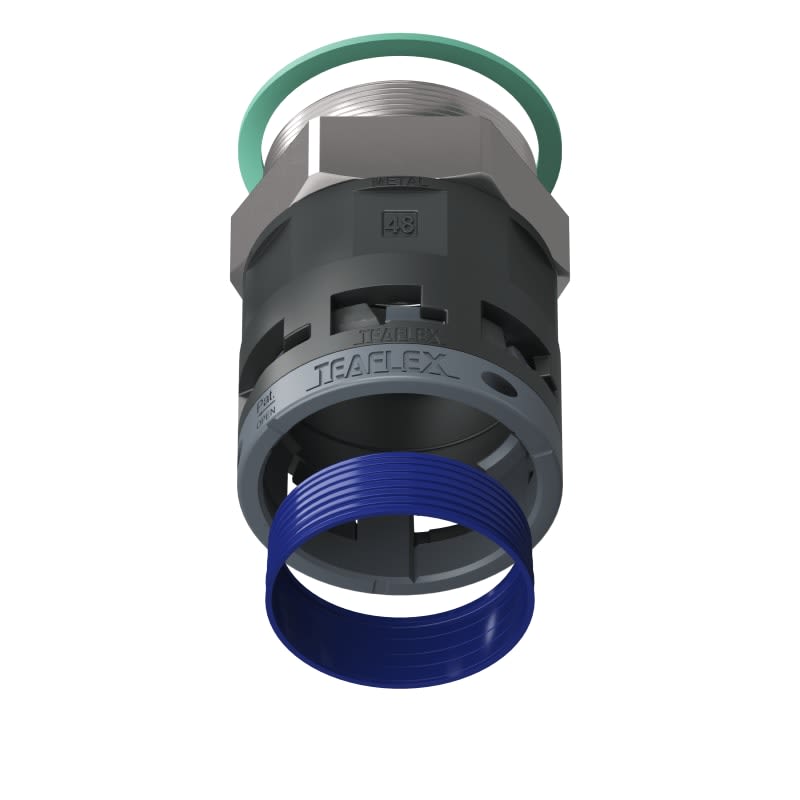 TEAFLEX - RACC.NERO IP68 SM48 PG48 M8BSM48P48