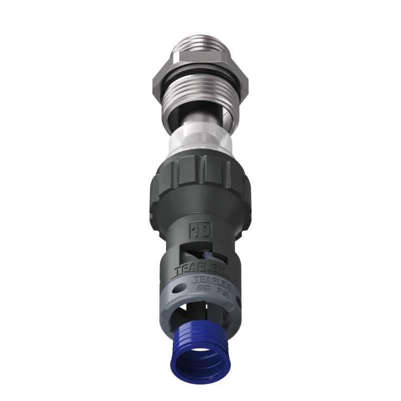 TEAFLEX - RAC.NERO EMC IP68 SM10 M16X1,5