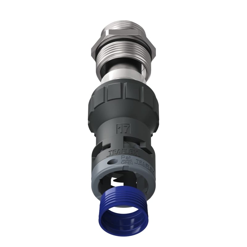 TEAFLEX - RAC.NERO EMC IP68 SM17 PG16