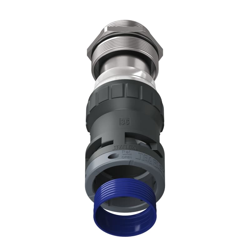 TEAFLEX - RAC.NERO EMC IP68 SM36 M40X1,5