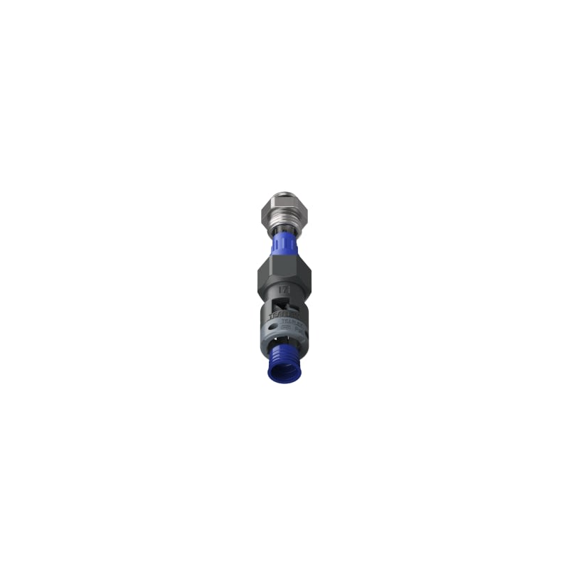 TEAFLEX - Raccordo pressacavo 07ISO12 da 4 a 6,5 pollici con filetto metallico IP68/IP69K SR diritto.
