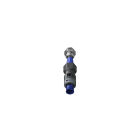 TEAFLEX - Raccordo pressacavo 07ISO12 da 4 a 6,5 pollici con filetto metallico IP68/IP69K SR diritto.