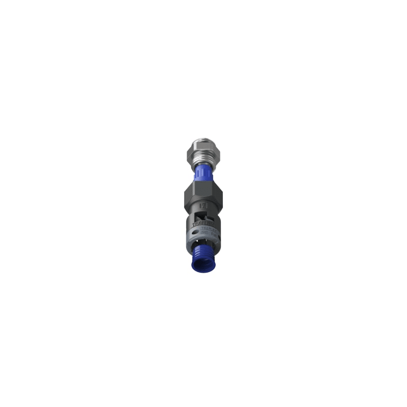 TEAFLEX - Raccordo pressacavo 07PG07 da 4 a 6,5 pollici con filetto metallico IP68/IP69K SR diritto.