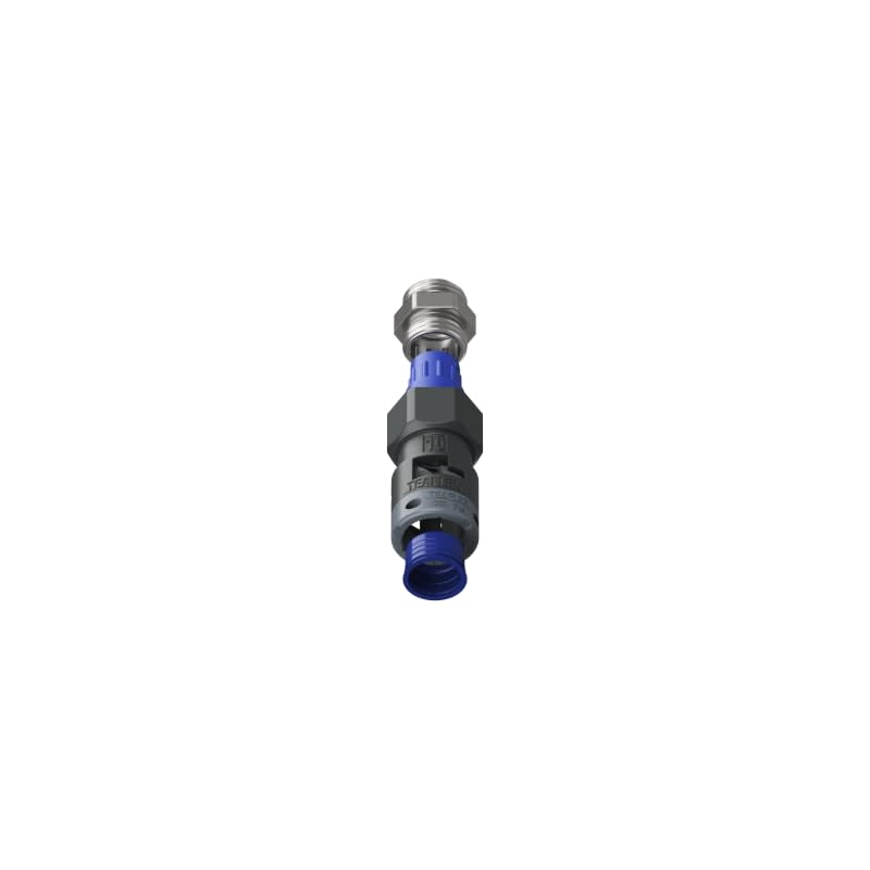 TEAFLEX - Raccordo pressacavo 10PG09 6,5-9,5 SR diritto con filetto metallico IP68/IP69K.