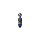TEAFLEX - Raccordo pressacavo 10PG09 6,5-9,5 SR diritto con filetto metallico IP68/IP69K.