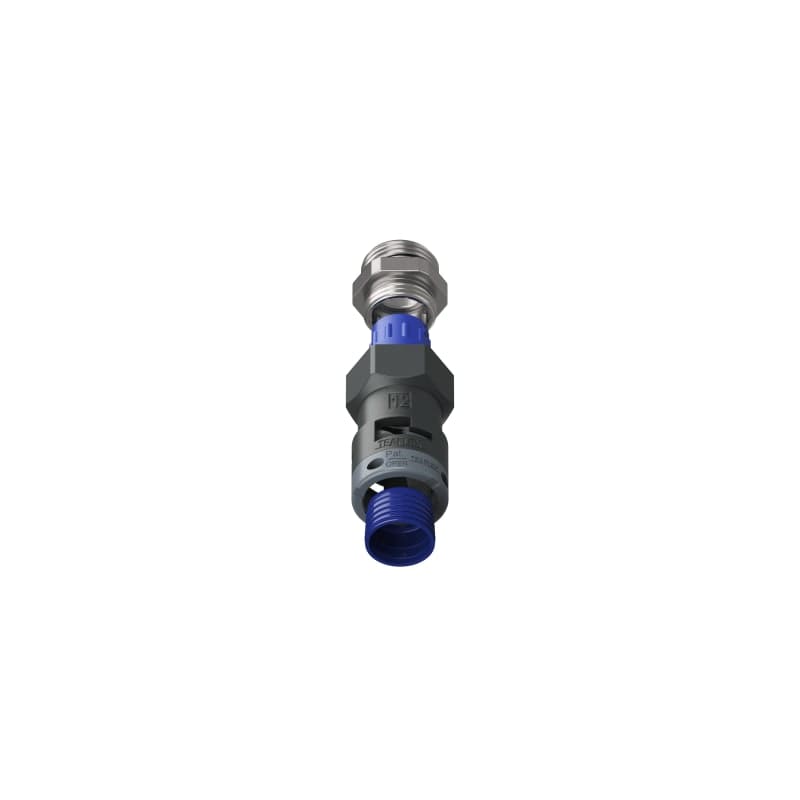 TEAFLEX - Raccordo pressacavo 12ISO20 5-8 SR diritto con filetto metallico IP68/IP69K.