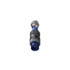 TEAFLEX - Raccordo pressacavo 17ISO20 SR diritto con filetto metallico IP68/IP69K -10,5.