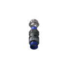 TEAFLEX - Raccordo pressacavo 17ISO25 da 6,5 a 9,5 con filetto metallico IP68/IP69K.