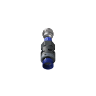 TEAFLEX - Raccordo pressione 17PG13,5 4 - 6,5 SR diritto con filetto metallico IP68/IP69K.