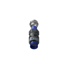 TEAFLEX - Raccordo pressacavo 17PG16 4-6,5 SR diritto con filetto metallico IP68/IP69K.