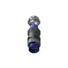 TEAFLEX - Raccordo pressacavo 23ISO32 SR diritto con filetto metallico IP68/IP69K -10,5.