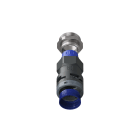 TEAFLEX - Raccordo pressacavo 23ISO32 17 diritto con filetto metallico IP68/IP69K -20,5.