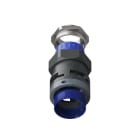 TEAFLEX - Raccordo pressacavo 36ISO40 27-32 SR diritto con filetto metallico IP68/IP69K. M8BSR36M4032