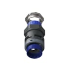 TEAFLEX - Raccordo pressacavo 36ISO40 27-32 SR diritto con filetto metallico IP68/IP69K.