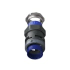TEAFLEX - Raccordo pressacavo 36ISO40 29-34 SR diritto con filetto metallico IP68/IP69K.