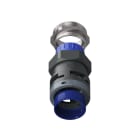 TEAFLEX - Raccordo pressacavo 36ISO50 27-32 SR diritto con filetto metallico IP68/IP69K.