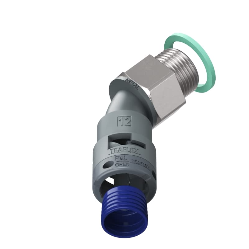 TEAFLEX - CURVA 45 IP68 BF12 M20 GRIGI