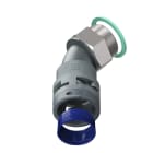 TEAFLEX - CURVA 45 IP68 BF23 M32 GRIGI M8GBF23M32