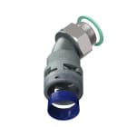 TEAFLEX - CURVA 45 IP68 BF23 PG21 GRIGI M8GBF23P21