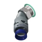 TEAFLEX - CURVA 45 IP68 BF29 M40 GRIGI M8GBF29M40