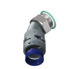 TEAFLEX - CURVA 45 IP68 BF29 PG29 GRIGI M8GBF29P29