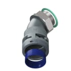 TEAFLEX - CURVA 45 IP68 BF36 M40  GRIGI M8GBF36M40