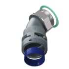 TEAFLEX - CURVA 45 IP68 BF36 PG36 GRIGI M8GBF36P36