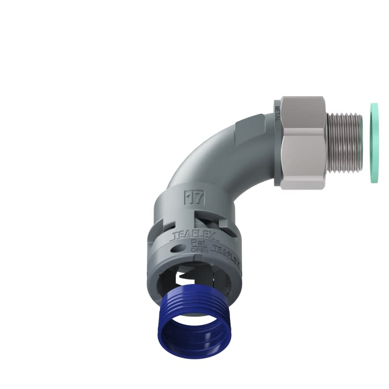 TEAFLEX - CURVA 90 IP68 BN17 M20 GRIGI M8GBN17M20