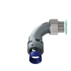 TEAFLEX - CURVA 90 IP68 BN17 PG16 GRIGI M8GBN17P16