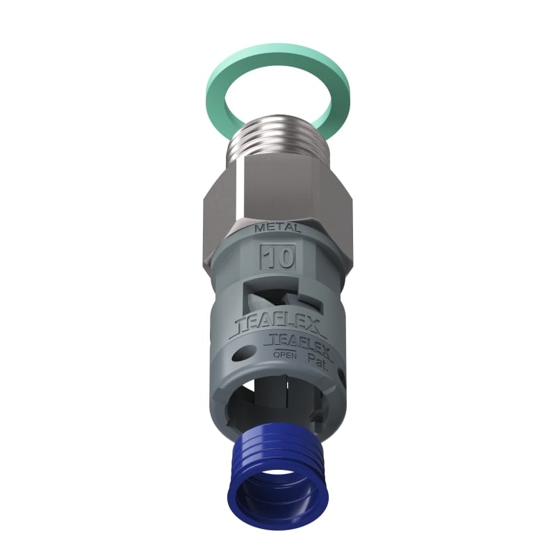 TEAFLEX - RACC.GRIGIO IP68 SM10 M16X1,5