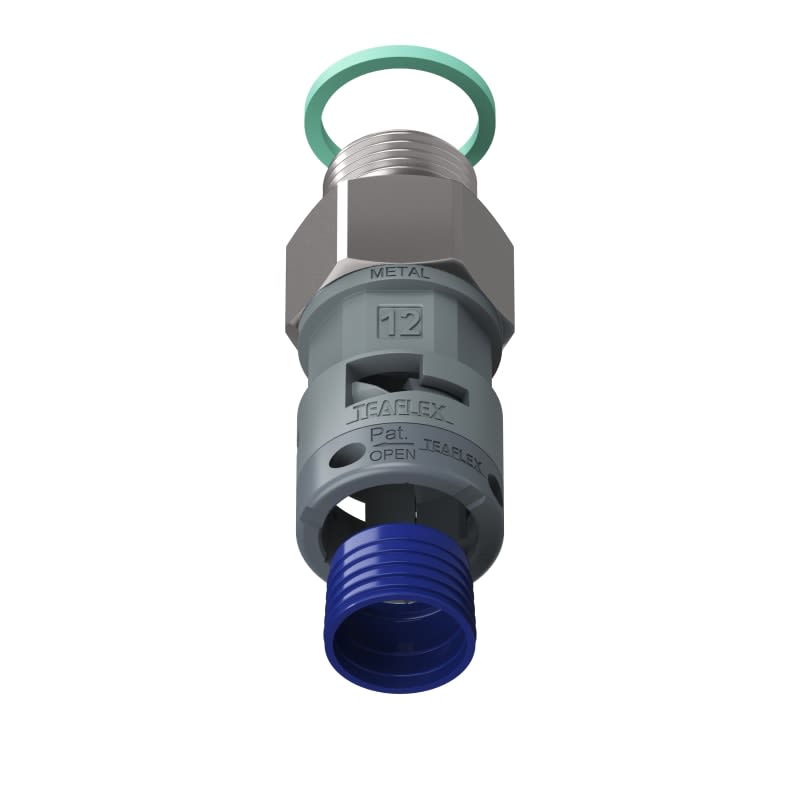 TEAFLEX - RACC.GRIGIO IP68 SM12 PG11 M8GSM12P11