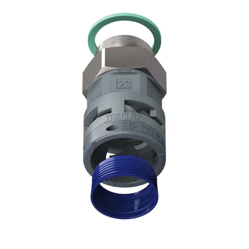TEAFLEX - RACC.GRIGIO IP68 SM23 PG21