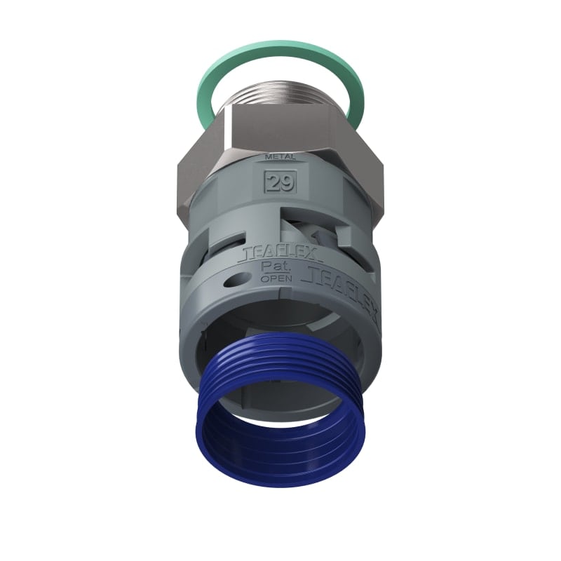 TEAFLEX - RACC.GRIGIO IP68 SM29 M32X1,5